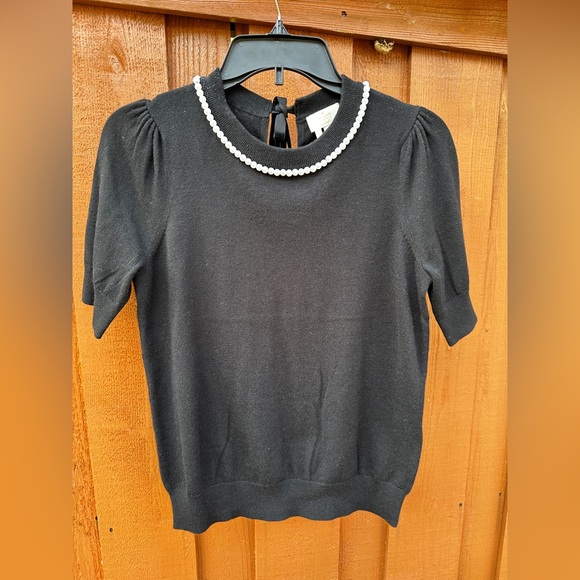 kate spade Sweaters - Kate Spade pearl necklace sweater